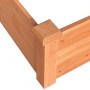 Jardinera arriate madera maciza de abeto marrón 120x120x56 cm de vidaXL, Maceteros y jardineras - Ref: Foro24-364305, Precio:...