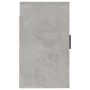 Muebles para TV de pared 2 uds gris hormigón 40x34,5x60 cm en Muebles TV | Comprar online en Foru.es