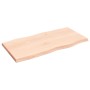 Tablero de mesa madera maciza borde natural 100x50x(2-4) cm de vidaXL, Tableros para mesas - Ref: Foro24-363885, Precio: 56,3...