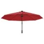 Sombrilla de pared rojo brillante 290 cm de vidaXL, Sombrillas - Ref: Foro24-362891, Precio: 92,34 €, Descuento: %