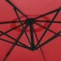 Sombrilla de pared rojo brillante 290 cm de vidaXL, Sombrillas - Ref: Foro24-362891, Precio: 92,34 €, Descuento: %
