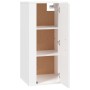 Mueble para TV de pared blanco 40x34,5x80 cm en Muebles TV | Comprar online en Foru.es