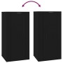 Mueble para TV de pared negro 40x34,5x80 cm en Muebles TV | Comprar online en Foru.es