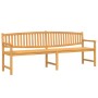 Banco de jardín madera maciza de teca 228x59,5x90 cm de vidaXL, Bancos de jardín - Ref: Foro24-364411, Precio: 320,35 €, Desc...