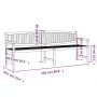 Banco de jardín madera maciza de teca 228x59,5x90 cm de vidaXL, Bancos de jardín - Ref: Foro24-364411, Precio: 316,26 €, Desc...