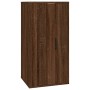 Mueble para TV de pared roble marrón 40x34,5x80 cm en Muebles TV | Comprar online en Foru.es