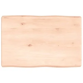 Massivholztischplatte mit Naturkante 60x40x(2-6) cm von vidaXL, Tischplatten - Ref: Foro24-363865, Preis: 44,26 €, Rabatt: %