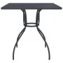 Mesa de jardín malla de acero gris antracita 80x80x72,5 cm de vidaXL, Mesas de jardín - Ref: Foro24-362731, Precio: 99,09 €, ...
