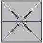 Mesa de jardín malla de acero gris antracita 80x80x72,5 cm de vidaXL, Mesas de jardín - Ref: Foro24-362731, Precio: 99,09 €, ...