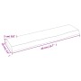 Estante de pared madera maciza de roble sin tratar 40x10x2 cm de vidaXL, Estantes y estanterías - Ref: Foro24-363500, Precio:...