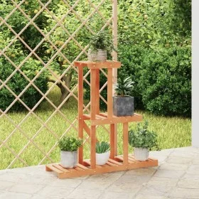 Soporte para flores de madera maciza abeto 81x25x75,5 cm de vidaXL, Soportes para macetas - Ref: Foro24-362872, Precio: 22,86...