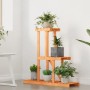 Soporte para flores de madera maciza abeto 81x25x75,5 cm de vidaXL, Soportes para macetas - Ref: Foro24-362872, Precio: 23,46...