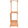Soporte para flores de madera maciza abeto 81x25x75,5 cm de vidaXL, Soportes para macetas - Ref: Foro24-362872, Precio: 23,46...