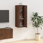 Mueble para TV de pared roble marrón 40x34,5x100 cm en Muebles TV | Comprar online en Foru.es