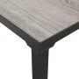 DPC Garten-Couchtisch und grauer Stahl 55x55x31 cm von vidaXL, Modulare Sofas für den Außenbereich - Ref: Foro24-362800, Prei...