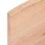 Treated oak wood table board with natural edge, 60x60x2 cm. by vidaXL, Table tops - Ref: Foro24-363935, Price: 62,06 €, Disco...