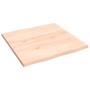 Tablero de mesa madera maciza roble borde natural 60x60x2 cm de vidaXL, Tableros para mesas - Ref: Foro24-363869, Precio: 39,...