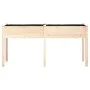 Jardinera con forro madera maciza de abeto 161x45x76 cm de vidaXL, Maceteros y jardineras - Ref: Foro24-364236, Precio: 116,7...
