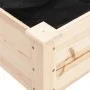 Jardinera con forro madera maciza de abeto 161x45x76 cm de vidaXL, Maceteros y jardineras - Ref: Foro24-364236, Precio: 116,7...