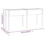Jardinera con forro madera maciza de abeto 161x45x76 cm de vidaXL, Maceteros y jardineras - Ref: Foro24-364236, Precio: 116,7...