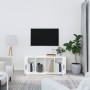 Mueble para TV madera contrachapada blanco 100x35x40 cm en Muebles TV | Comprar online en Foru.es