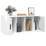 Mueble para TV madera contrachapada blanco 100x35x40 cm en Muebles TV | Comprar online en Foru.es