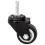 Ruedas para macetero 4 uds hierro negro 8x3,5x8 cm de vidaXL, Maceteros y jardineras - Ref: Foro24-364281, Precio: 12,25 €, D...