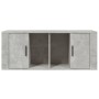 Mueble para TV contrachapada gris hormigón 100x35x40 cm en Muebles TV | Comprar online en Foru.es