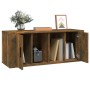 Mueble para TV madera contrachapada roble ahumado 100x35x40 cm en Muebles TV | Comprar online en Foru.es