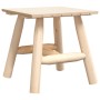 Mesa auxiliar madera maciza abeto 49x49x50 cm de vidaXL, Sofás modulares de exterior - Ref: Foro24-363351, Precio: 53,70 €, D...