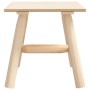 Mesa auxiliar madera maciza abeto 49x49x50 cm de vidaXL, Sofás modulares de exterior - Ref: Foro24-363351, Precio: 53,70 €, D...