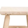 Mesa auxiliar madera maciza abeto 49x49x50 cm de vidaXL, Sofás modulares de exterior - Ref: Foro24-363351, Precio: 53,70 €, D...