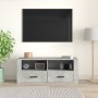 Mueble para TV contrachapada gris hormigón 100x35x40 cm en Muebles TV | Comprar online en Foru.es