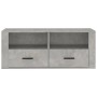 Mueble para TV contrachapada gris hormigón 100x35x40 cm en Muebles TV | Comprar online en Foru.es