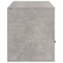 Mueble para TV contrachapada gris hormigón 100x35x40 cm en Muebles TV | Comprar online en Foru.es