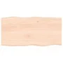 Tablero de mesa madera maciza borde natural 80x40x(2-6) cm de vidaXL, Tableros para mesas - Ref: Foro24-363874, Precio: 61,70...
