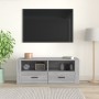 Mueble de TV madera contrachapada gris Sonoma 100x35x40 cm en Muebles TV | Comprar online en Foru.es