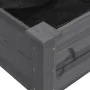 Planter with solid gray fir wood lining 203x53x76 cm by vidaXL, Pots and planters - Ref: Foro24-364241, Price: 119,17 €, Disc...