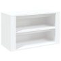 Mueble zapatero de madera contrachapada blanco 75x35x45 cm en Zapateros y organizadores de calzado | Comprar online en Foru.es