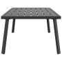 Mesa de centro para jardín acero gris antracita 110x55x35 cm de vidaXL, Conjuntos de jardín - Ref: Foro24-362813, Precio: 92,...