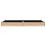 Jardinera arriate con forro madera maciza abeto 240x120x25 cm de vidaXL, Maceteros y jardineras - Ref: Foro24-364301, Precio:...
