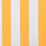 Toldo de lona naranja y blanco 500x300 cm en Toldos | Comprar online en Foru.es