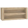 Mueble zapatero madera contrachapada roble Sonoma 100x35x45 cm en Zapateros y organizadores de calzado | Comprar online en Foru.