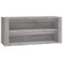 Mueble zapatero madera contrachapada gris Sonoma 100x35x45 cm en Zapateros y organizadores de calzado | Comprar online en Foru.e