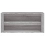Mueble zapatero madera contrachapada gris Sonoma 100x35x45 cm en Zapateros y organizadores de calzado | Comprar online en Foru.e