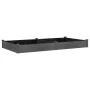 Jardinera arriate con forro madera abeto gris 240x120x25 cm de vidaXL, Maceteros y jardineras - Ref: Foro24-364303, Precio: 1...