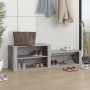 Mueble zapatero madera contrachapada gris Sonoma 150x35x45 cm en Zapateros y organizadores de calzado | Comprar online en Foru.e