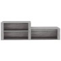 Mueble zapatero madera contrachapada gris Sonoma 150x35x45 cm en Zapateros y organizadores de calzado | Comprar online en Foru.e