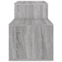 Mueble zapatero madera contrachapada gris Sonoma 150x35x45 cm en Zapateros y organizadores de calzado | Comprar online en Foru.e