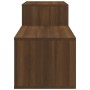 Mueble zapatero madera contrachapada marrón roble 150x35x45 cm en Zapateros y organizadores de calzado | Comprar online en Foru.